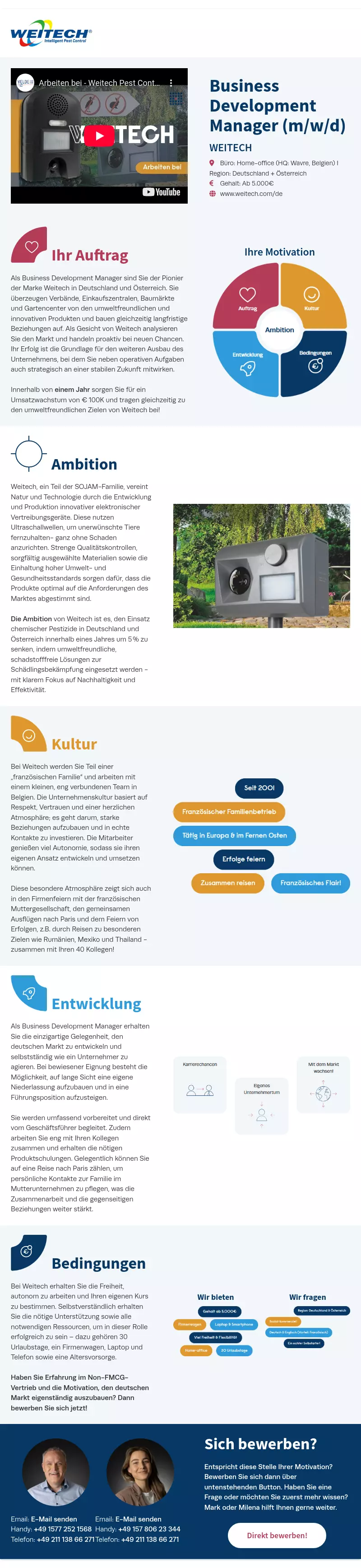 Business Development Manager (m/w/d)