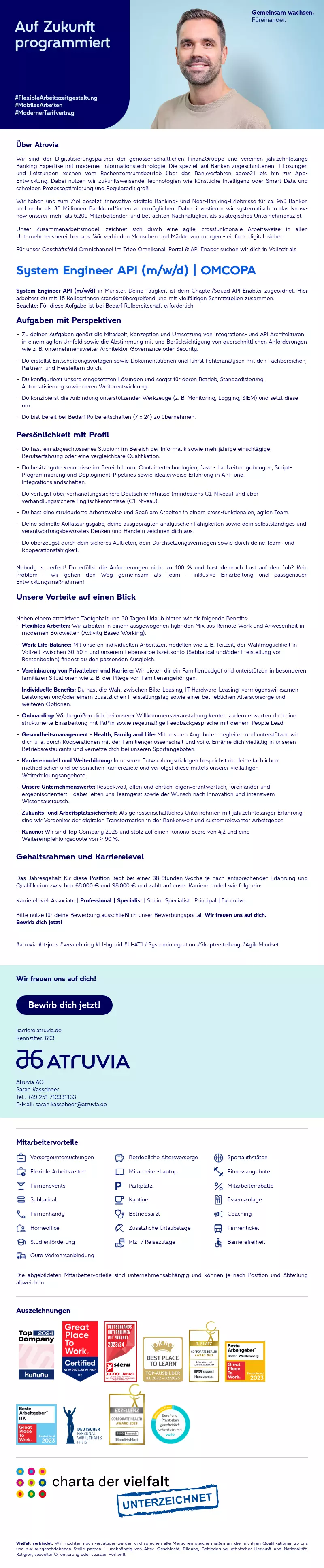 System Engineer API (m/w/d) | OMCOPA