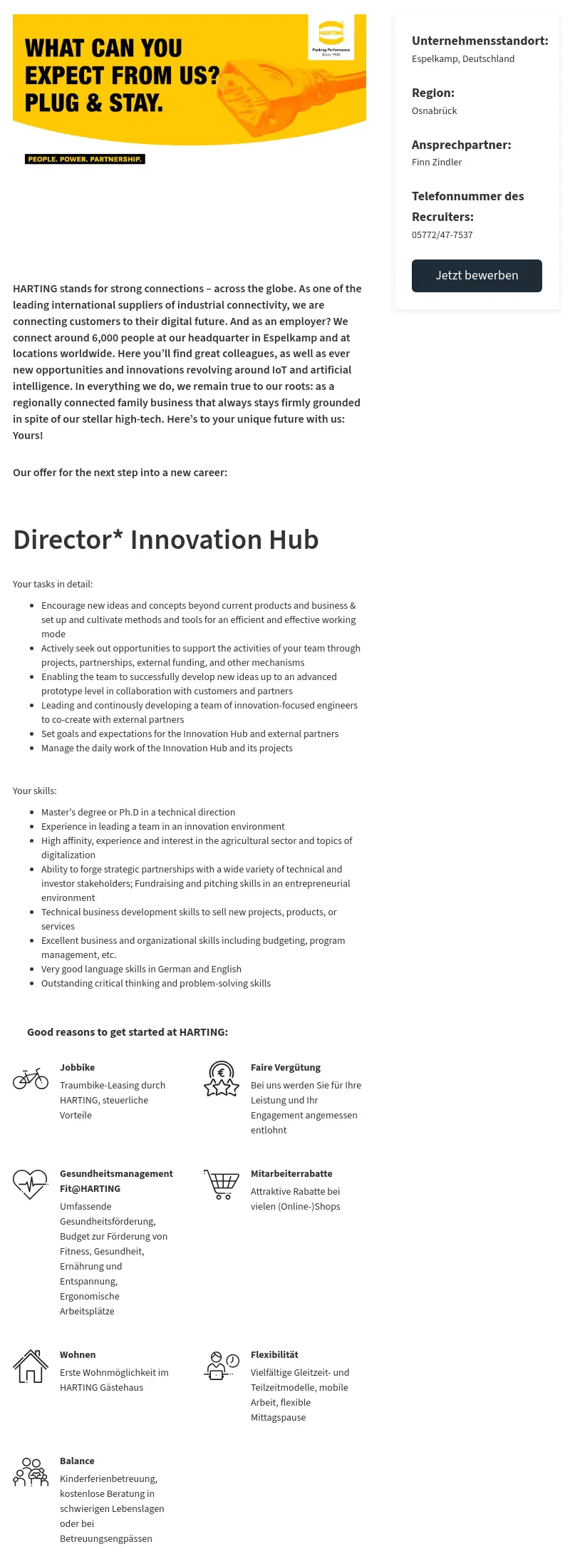 Director* Innovation Hub