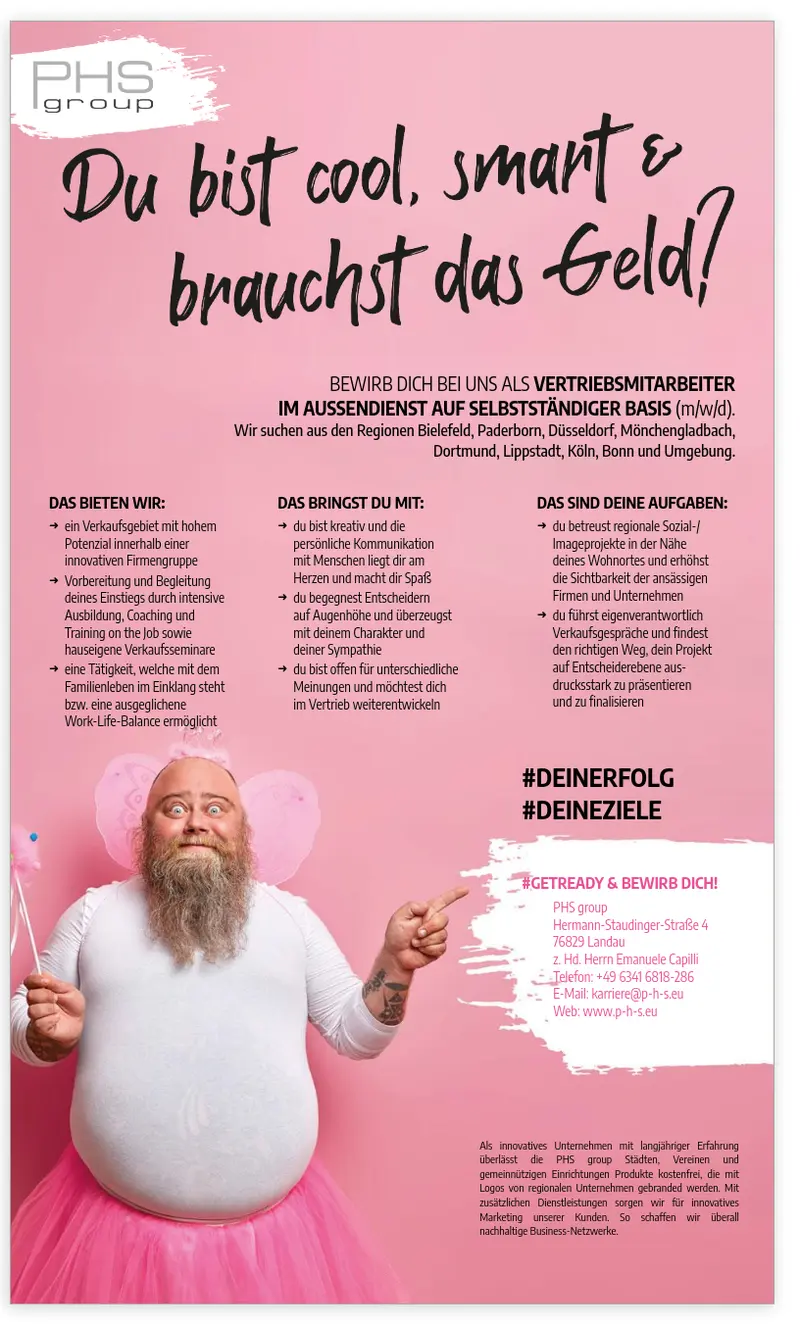 Vertriebsmitarbeiter (m/w/d) im Außendienst/Freelancer