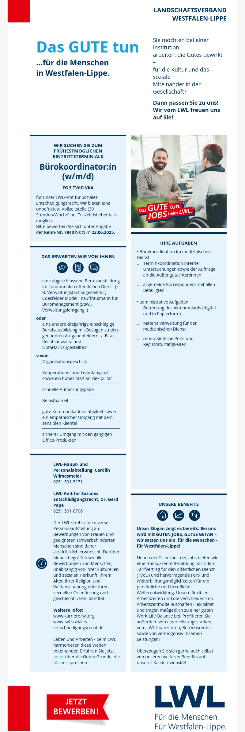 Bürokoordinator:in (m/w/d)