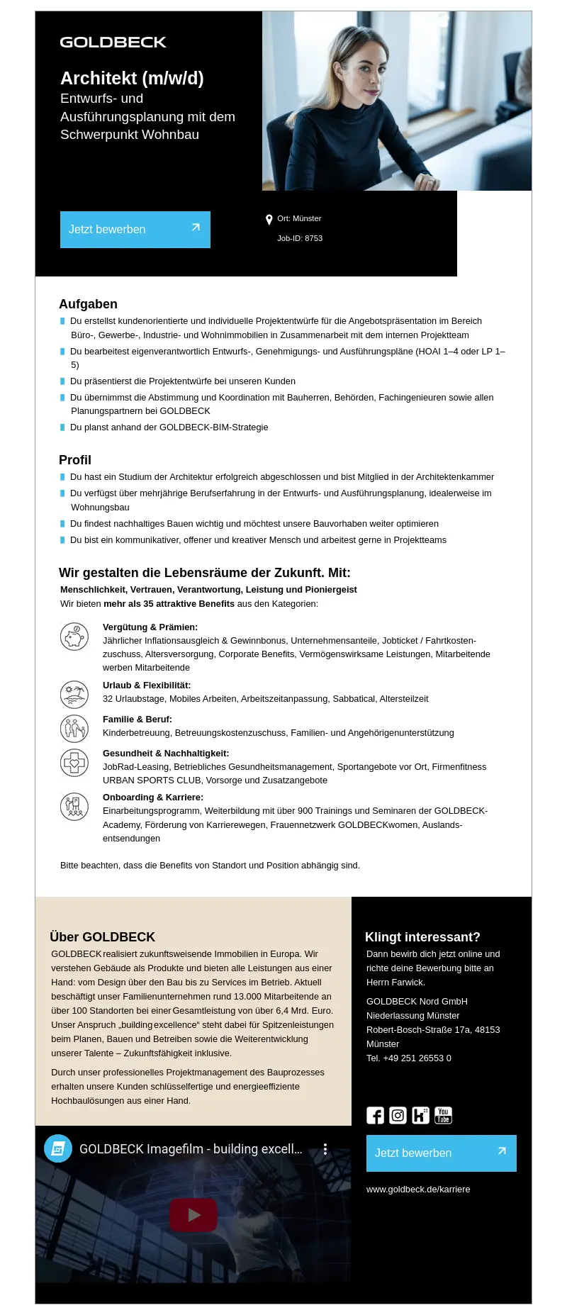 Architekt (m/w/d)