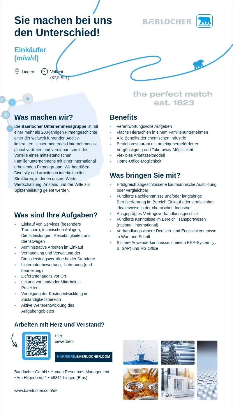Einkäufer (m/w/d)