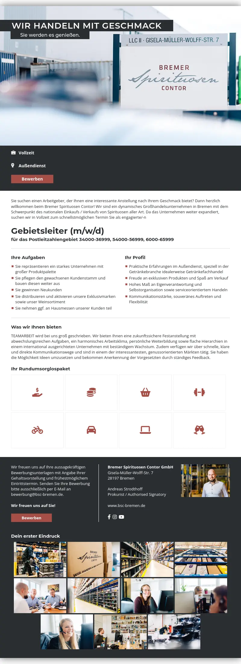 Gebietsleiter (m/w/d)