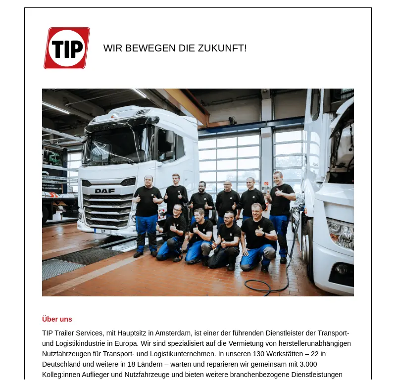 Kfz-Mechatroniker (m/w/d) Nutzfahrzeuge