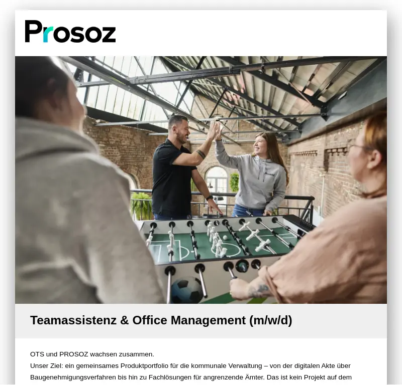 Teamassistenz & Office Management (m/w/d)